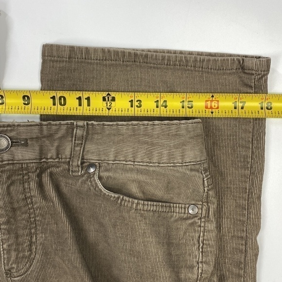 Eddie Bauer Slightly Curvy Bootcut Tan Corduroy Pants Size 6 - Picture 6 of 12